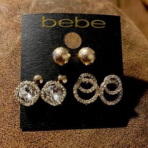 3 piece studded earring set- NEW!